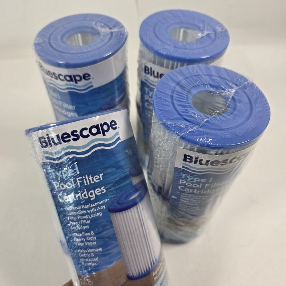 Bluescape Type I Filter Cartridges, 4-Pack pool filter cartridges 8 filters